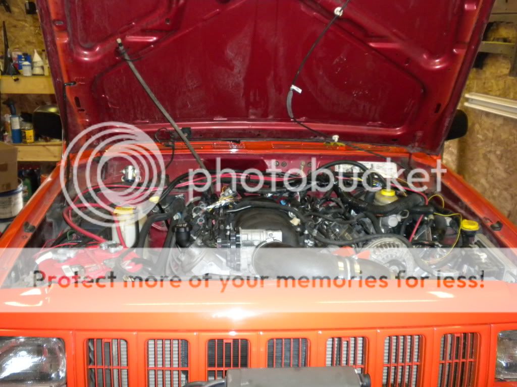 Jeep cherokee xj hemi swap